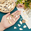 180Pcs 10 Style Sew On Mirror Rhinestones DIY-PH0013-65C-3
