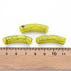 Opaque Crackle Acrylic Beads X1-MACR-S372-001N-5