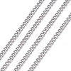 Tarnish Resistant 304 Stainless Steel Curb Chains CHS-R008-01-1