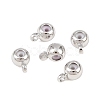 SHEGRACE Brass Tube Bails XGRPCP433-049P-1