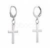 Tarnish Resistant 304 Stainless Steel Leverback Earrings EJEW-JE04185-01-2