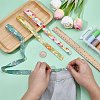 7.5M 3 Colors Printed Cotton Ribbon OCOR-FG0003-33-3