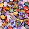 Natural & Synthetic Mixed Stone Carved Pangolin Figurines PW-WGB5516-08-1