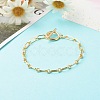 Brass Figaro Chains Bracelets BJEW-JB06556-2