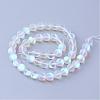 Synthetic Moonstone Beads Strands G-R375-10mm-A13-2