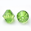 Transparent Acrylic Beads X-TACR-S146-4mm-13-1