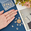 26Pcs 26 Styles Brass Connector Charms KK-PH0005-45-3