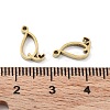 304 Stainless Steel Charms STAS-M327-02G-Q-3