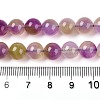 Dyed Natural White Jade Beads Strands G-T138-8mm-210-27-5