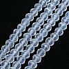 Glass Beads Strands EGLA-A034-J4mm-D06-3