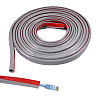 Self Adhesive Semicircular Hard PVC Cable Cover AJEW-WH0886-24A-1