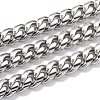 Tarnish Resistant 304 Stainless Steel Cuban Link Chain STAS-B019-02D-P-1