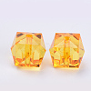 Transparent Acrylic Beads TACR-Q259-10mm-V24-2