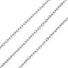 304 Stainless Steel Cable Chains CHS-M009-08P-02-1