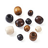 Cheriswelry Dyed Natural Wood Beads WOOD-CW0001-01-LF-16