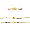 Handmade Brass Flower Chains CHC-I045-01G-2
