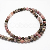 Natural Rhodonite Beads Strands X-G-F364-01-8mm-2