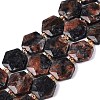 Natural Labradorite Beads Strands G-N368-01A-20-2
