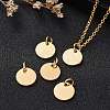 Ion Plating(IP) 304 Stainless Steel Pendants STAS-I311-32C-G-7