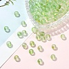 100Pcs Frosted Baking Paint Glass Beads DGLA-YW0001-36H-1