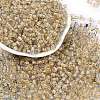 Transparent Inside Colours Glass Seed Beads X1-SEED-A032-04V-1