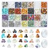 DIY Mixed Stone Bracelet Making Kit DIY-FS0003-38-1