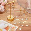40Pcs 2 Styles Brass Connector Charms KK-BBC0005-50-4