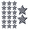 20Pcs Nylon Clothing Patches PATC-FH0001-18-1