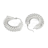Brass Hoop Earring for Women EJEW-L288-001P-3