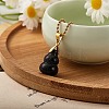 10Pcs 10 Style Natural & Synthetic Gemstone Pendants G-SZ0001-85-6