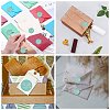 Word Thank You Self Adhesive Paper Stickers DIY-M023-01-5