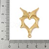 304 Stainless Steel Bat Wings Heart Links Connector Charms X-STAS-S186-13G-3