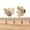 Brass Micro Pave Cubic Zirconia Pendants X-KK-P290-32G-3
