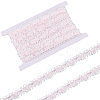 5 Yards Polyester Lace Ribbons SRIB-OC0001-11A-1