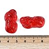Spray Painted Imitation Jade Glass Beads GLAA-Z007-01E-3