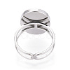 Adjustable 304 Stainless Steel Ring Components STAS-T066-74P-3