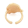 Christmas Theme Alloy Enamel Open Cuff Ring RJEW-C106-02C-KCG-3