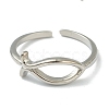 Brass Cuff Rings RJEW-L100-002-2