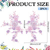 2Pcs Lace Embroidery Sewing Fiber DIY-ME0001-42C-2