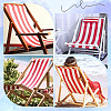 2Pcs Stripe Chair Cloth Canvas AJEW-GF0012-02A-3