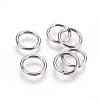 Tarnish Resistant 304 Stainless Steel Open Jump Rings A-STAS-P212-25P-17-1