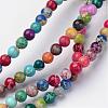 Natural Imperial Jasper Beads Strands G-I122-6mm-14-1