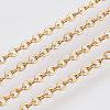 Ion Plating(IP) 304 Stainless Steel Cable Chains CHS-R002-0.5mm-G-1