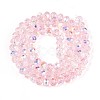 Transparent Glass Beads Strands EGLA-N016-6mm-04-2