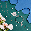8Pcs 4 Styles 925 Sterling Silver Spacer Beads STER-BC0002-46-5