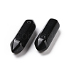 Natural Obsidian Double Terminal Pointed Pendants G-C007-02B-07-3