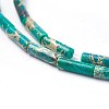 Natural Imperial Jasper Beads Strands G-E508-04C-1