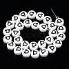 Handmade Porcelain Ceramic Beads Strands PORC-S502-032K-2