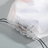 Rectangle EVA Waterproof Drawstring Bags LS-FIND-WH0152-215A-2
