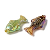 Plating Opaque Acrylic Beads MACR-D025-12-2
